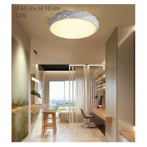 Plafon LED z pilotem 65cm  32Watt - P110